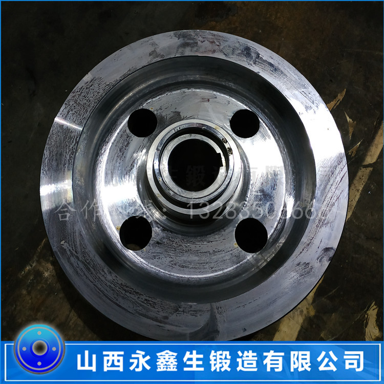 鍛造輾鋼車輪鍛件