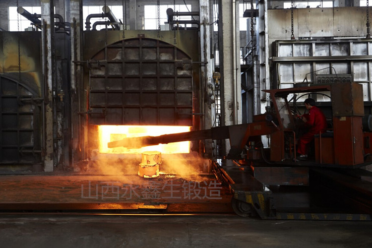 重型鍛件毛坯加熱