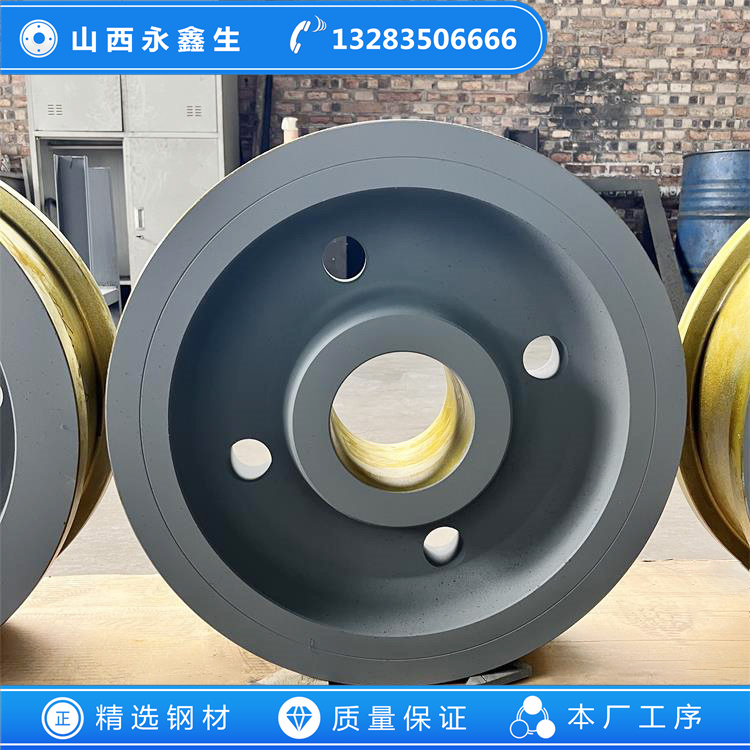 鍛造垃圾吊起重機(jī)車(chē)輪鍛件