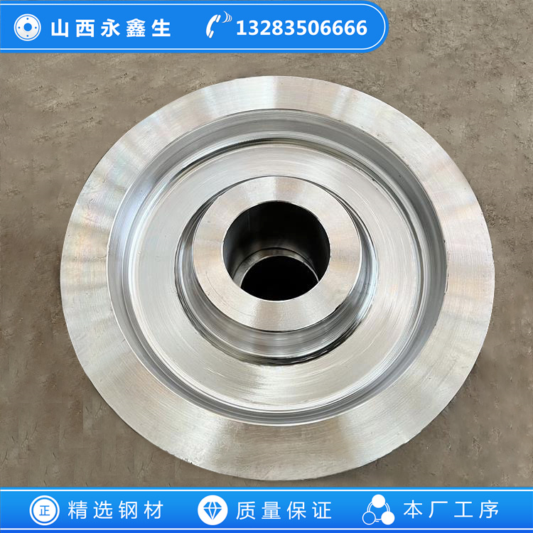 鍛造加料起重機車輪鍛件