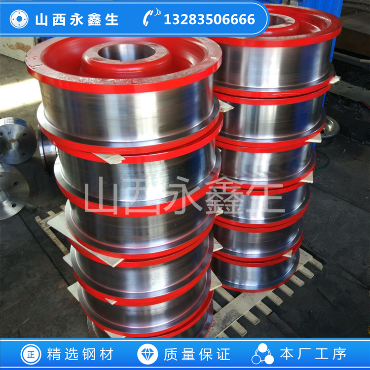 雙向滾輪取料機車輪鍛件